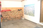 One Car Garage with Firewood Storage